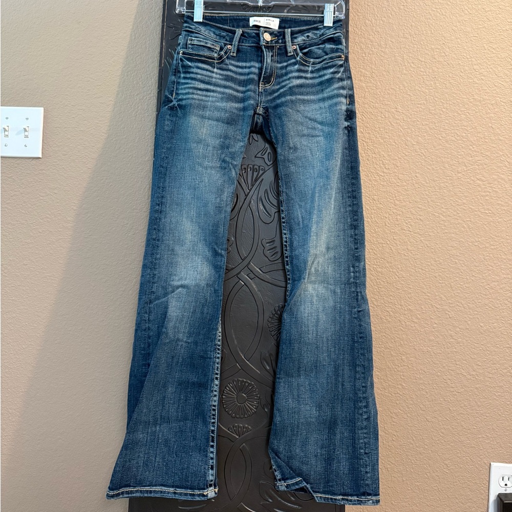 BKE Women's Classic Blue Boot Cut Jeans